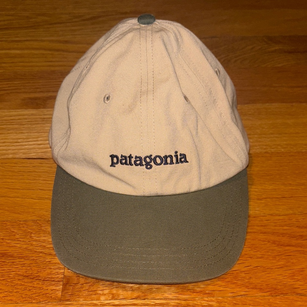 Patagonia Tan and Olive Hat